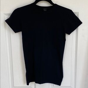 Banana Republic Classic Black Crew Neck Tee (S)